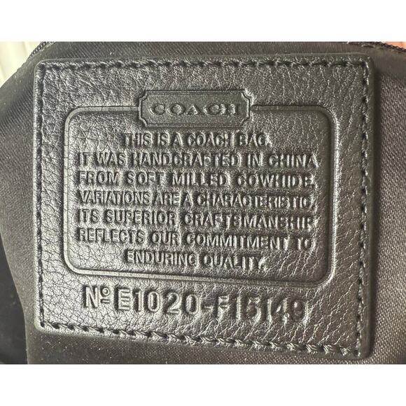 Coach Laura Spectator Taupe Leather Tote - Picture 6 of 6